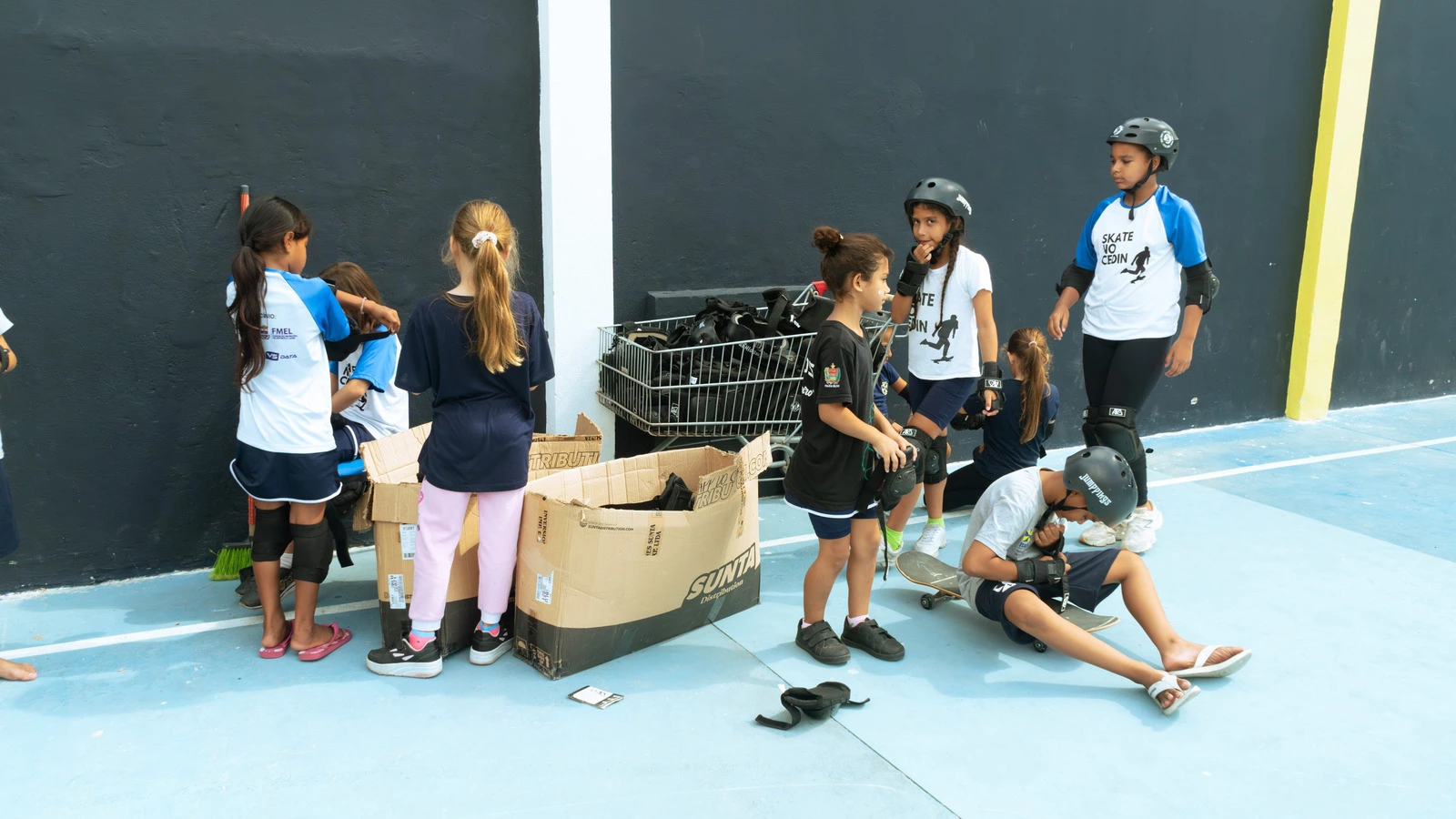 Skate no Cedin